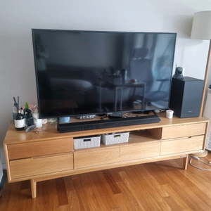 카레클린트 301 오크원목 TV장,거실장