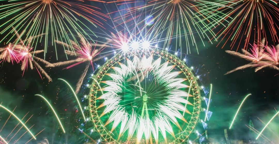 연인/가족/친구 추천)12/31 2026 런던 불꽃 폭축 축제 블루존 티켓 이미지