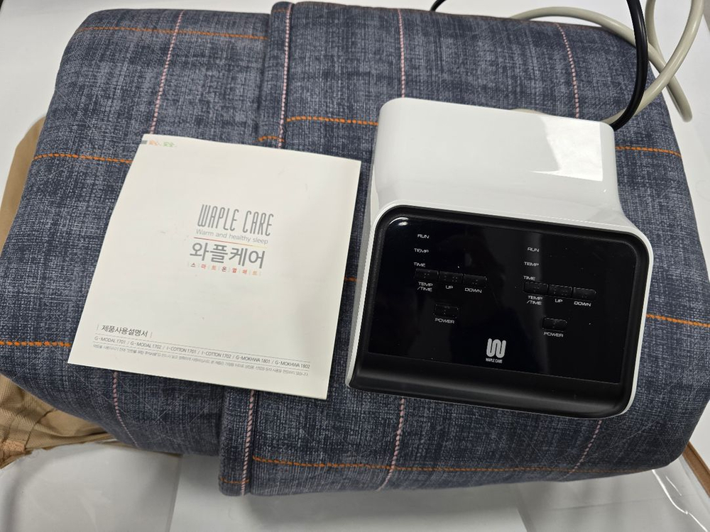 이효재 와플케어 전기매트 온열매트 2인용 게르마늄 이미지