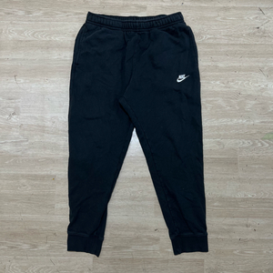 나이키 스우시 로고 기모 트레이닝 스웻 조거팬츠 [블랙] XL