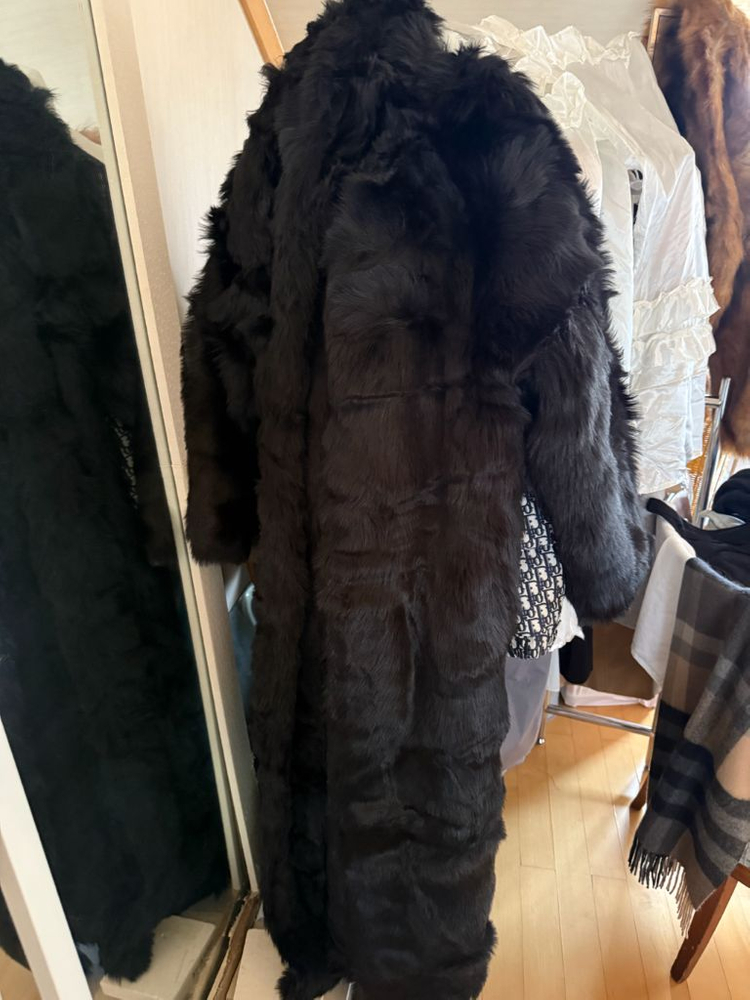 (교환가능)카이 폭스 퍼 코트--4