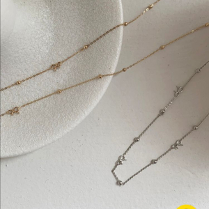 구해요) 바이씨니 14k 리본볼 목걸이 구해요!