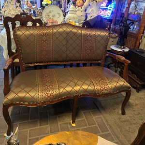 앤틱 스타일 2인 쇼파