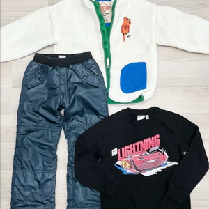 베베드피노 뽀글이 점퍼 외 겨울옷 120 사이즈 일괄