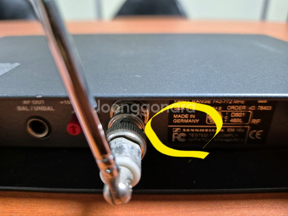 공연용(전문가용) 젠하이저 무선마이크 팝니다--3