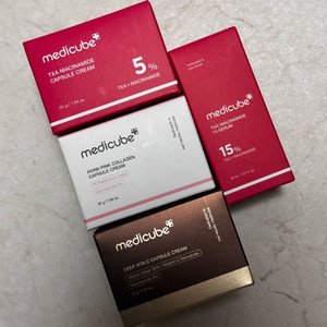 메디큐브 캡슐크림(트라넥사믹애씨드,핑크콜라겐,딥비타씨),세럼