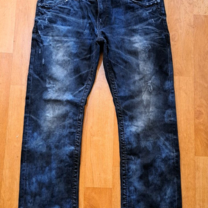 (무료배송)버커루 블루블랙 워싱 청바지(34)