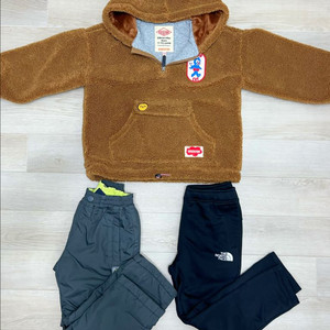 아동 겨울옷 130 일괄 베베드피노 노스페이스 아동 상하의 세트
