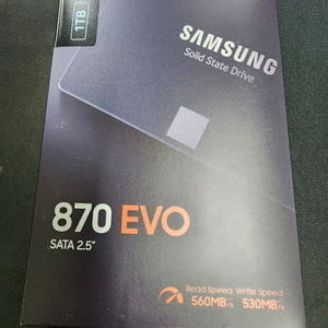 삼성 SSD 870 EVO 1TB