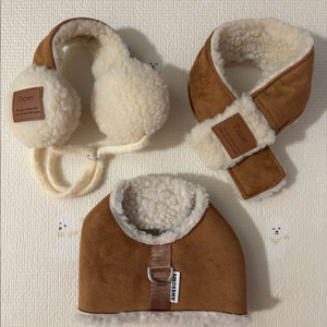 파피어 양털 귀마개&머플러 / 어썸퍼피 양털 하네스