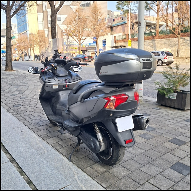 스즈키 버그만650 ABS (순정커버) 중고오토바이 이미지