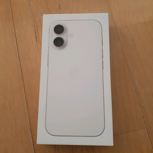 아이폰17 256G 미개봉자급제(화이트)