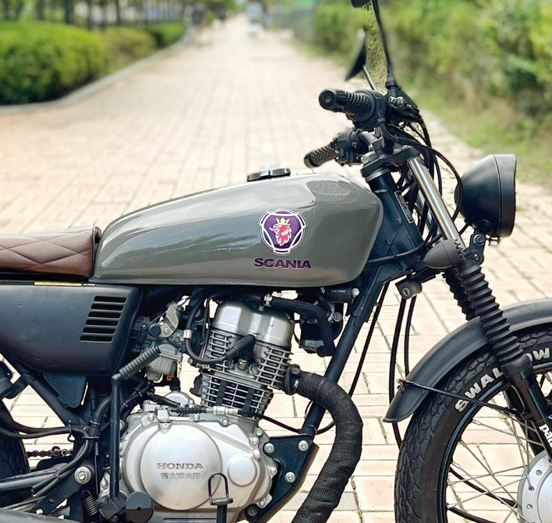 cg125 커스텀 검사없는 라스트 연식 캬브모델 킥셀 다됨 이미지