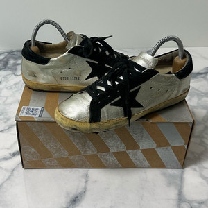 [36] 골든구스 슈퍼스타 실버블랙