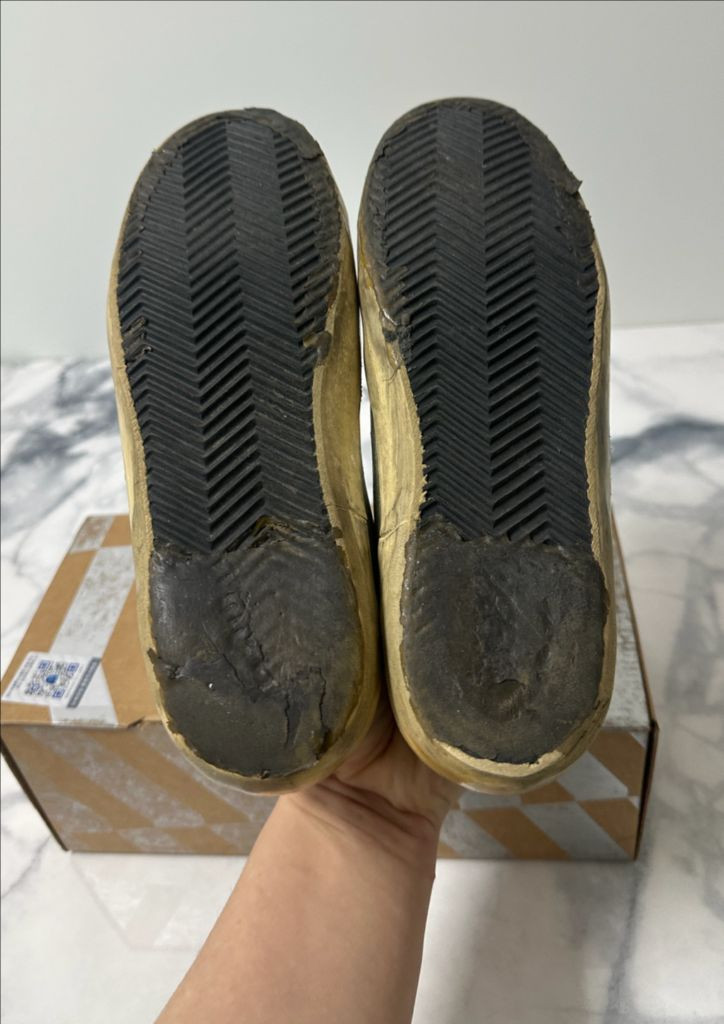 [36] 골든구스 슈퍼스타 실버블랙--4