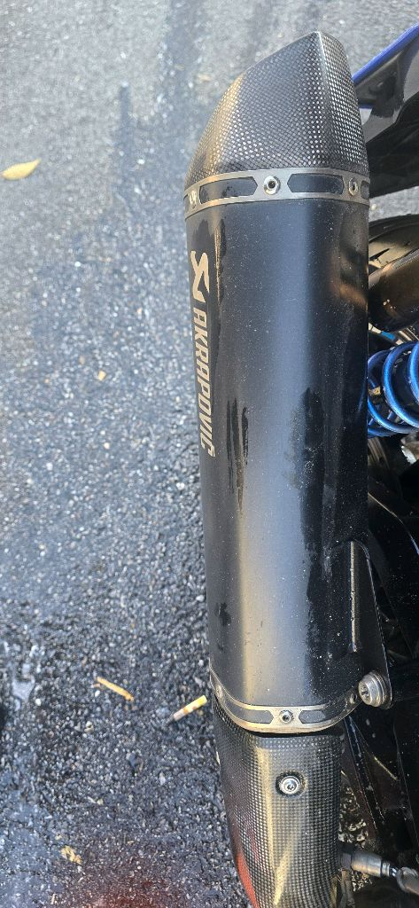 아크라포빅 슬립온 머플러 포르자350 ADV350 이미지