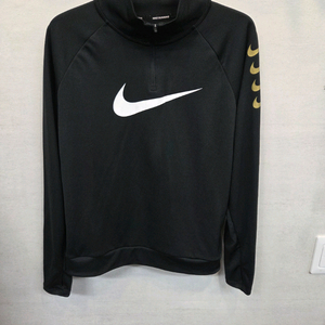 나이키 여성 드라이핏 스우시 반집업 러닝 져지긴팔 s