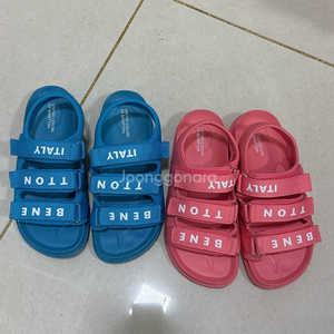 베네통 키즈 샌들 200사이즈 ㅡ 일괄 택포 5만원
