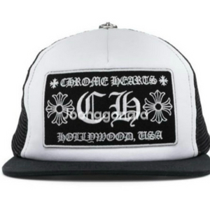 크롬하츠 로고 트러커 캡