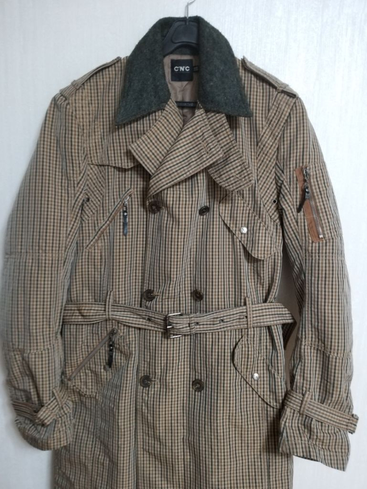 남성 커스텀내셔날(CNC) 패딩 트렌치코트 (박시95) 이미지