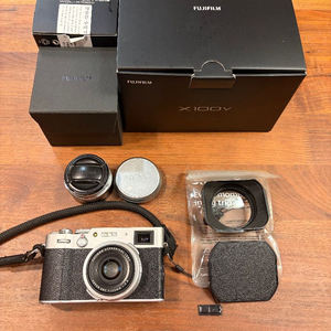 후지필름X100V 풀박스+49mm 렌즈 이미지