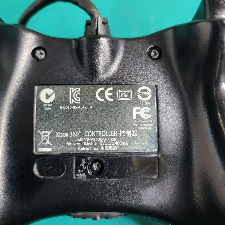 XBOX 360 정품 유선 패드 정비 품 판매 이미지