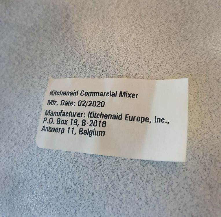 키친에이드 커머셜 믹서 5KSM7990XEWH 7쿼트 업소용--6