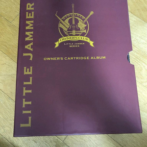 리틀잼머 프로 카트리지 보관용 앨범 판매합니다. 이미지
