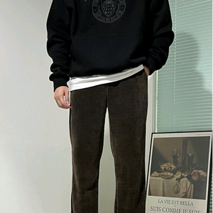 코듀로이 팬츠 브라운