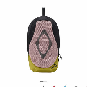 미스치프 롬버스 메쉬 백팩 핑크 블랙