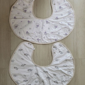 밤부베베 엄마 턱받이 2개, 아기띠 침받이 세트 이미지