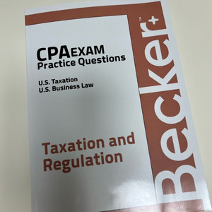 2025 REG Becker 25년 AICPA시험 베커 이미지