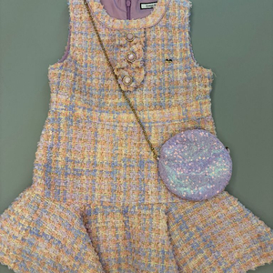 프랜치캣 트위드 원피스 110