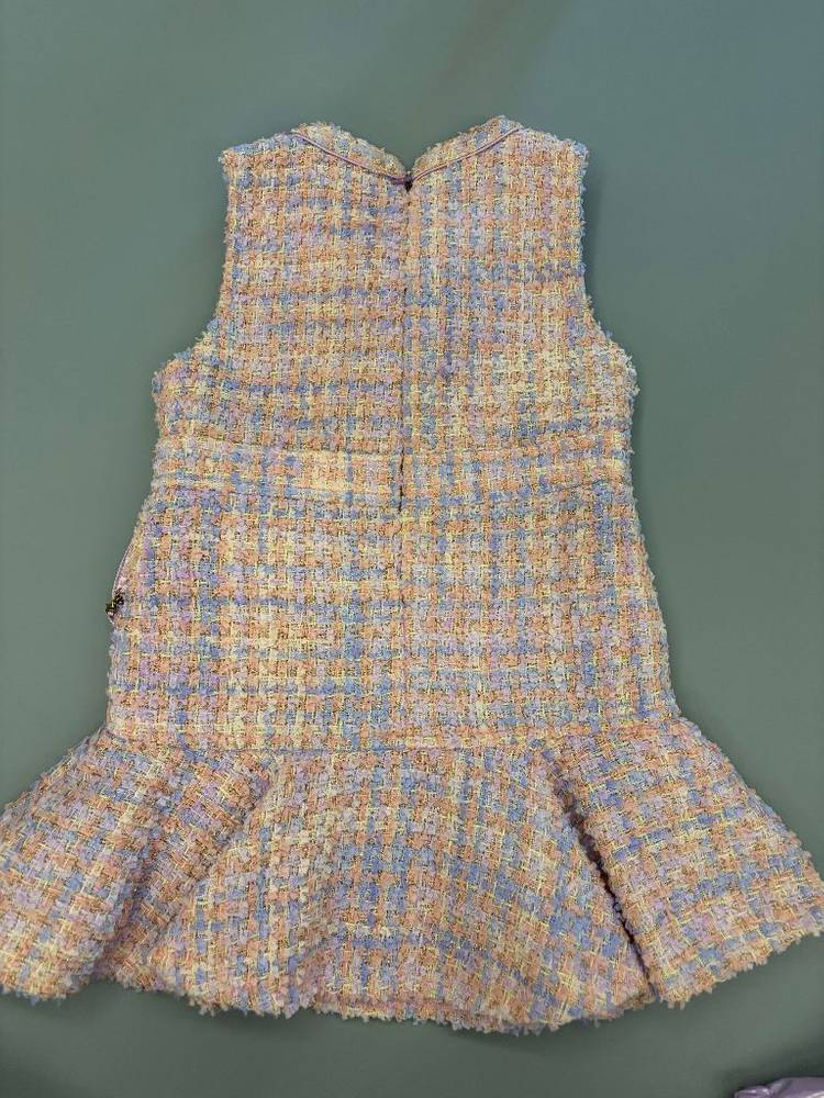 프랜치캣 트위드 원피스 110--1