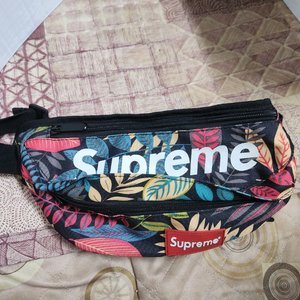 슈프림 플라워 패턴 웨이스트백