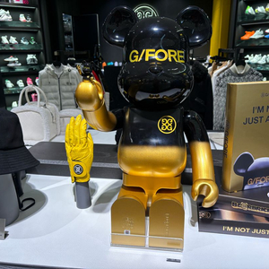 지포어 베어브릭 한정판 400% + 100% 단순전시품