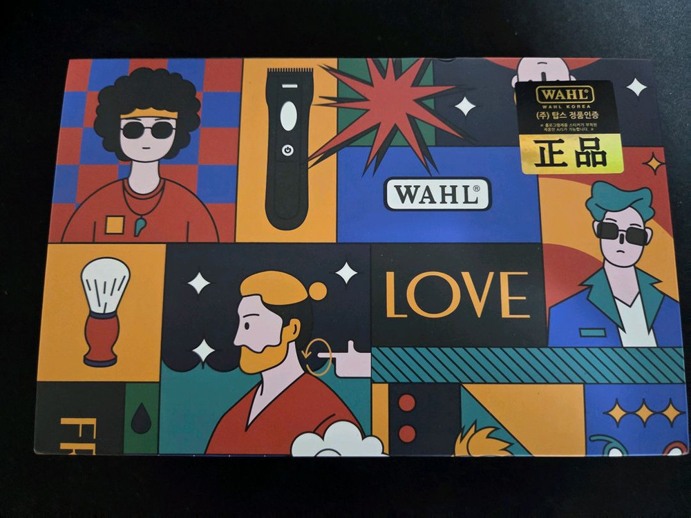 WAHL 왈 코리아 바리깡 하모니 러브에디션 왈클리퍼 팝니다--6