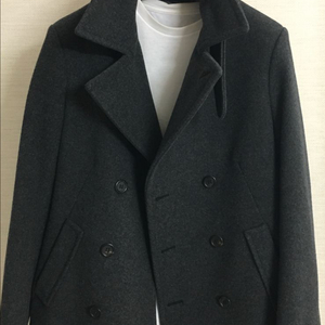 그레이 캐시미어 코트 더티셔츠뮤지엄 M