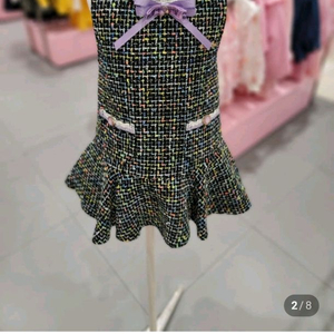 프렌치캣 트위드 나시 민소매 원피스 145 Q24DBO160