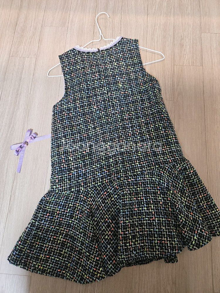 프렌치캣 트위드 나시 민소매 원피스 145 Q24DBO160--3