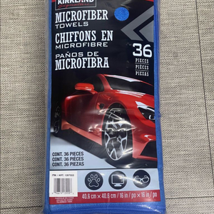 코스트코 커클랜드 세차타올 극세사 36매 새상품