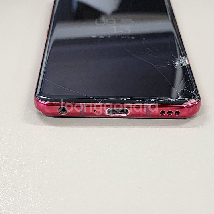 *DJ* LG G8 레드 128기가 기능정상 판매합니다--5