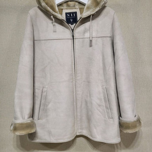 NII 니 무스탕 시어링 후드자켓 점퍼 코트