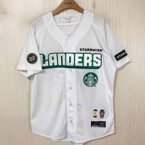 KBO SSG랜더스X스타벅스22주년 한정유니폼/져지 100