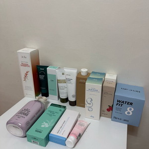 임박특가세일 토너 패드 클렌징폼 에센스 크림 클렌징밤 미개봉화장품 정리