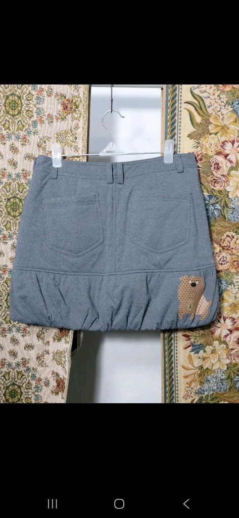 7 르꼬끄 큐롯 골프 패딩 스커트 바지 상태A--1