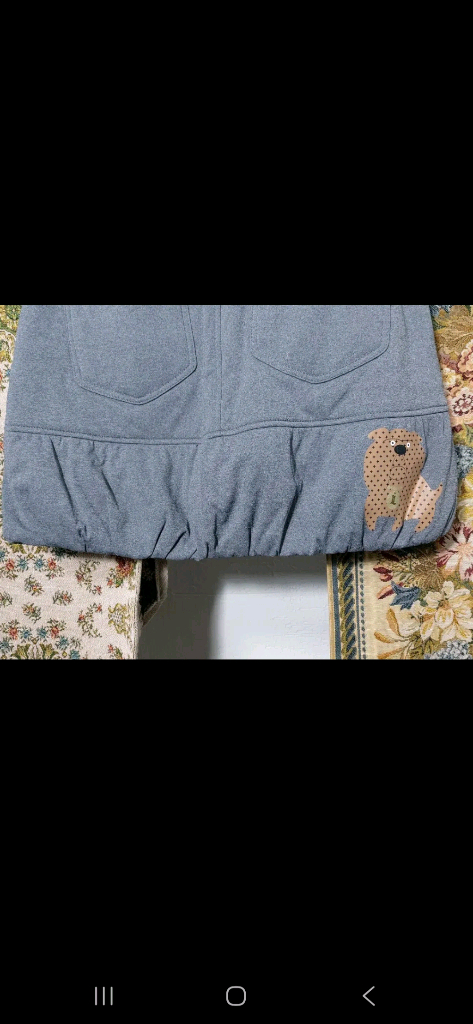 7 르꼬끄 큐롯 골프 패딩 스커트 바지 상태A--4