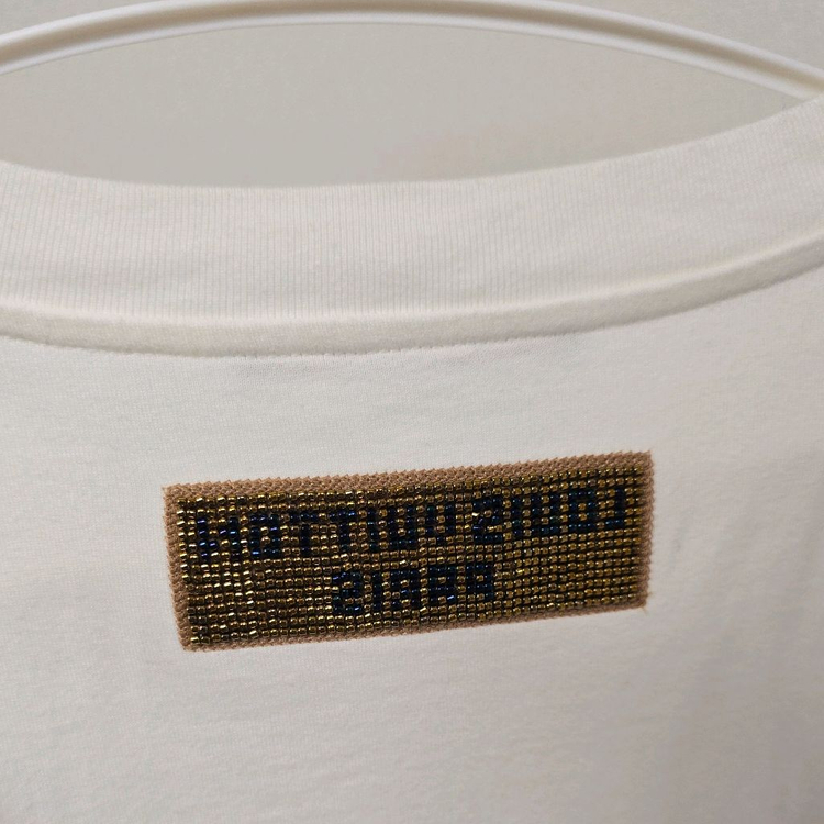 루이비통 스플래시 비즈 반팔 티셔츠 L사이즈 이미지