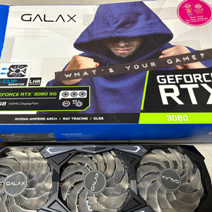 갤럭시 RTX 3080 그래픽카드