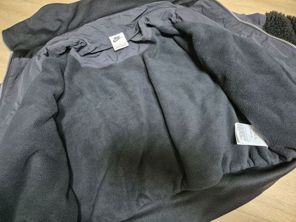 나이키 여성 셰르파 후리스 숏자켓--3